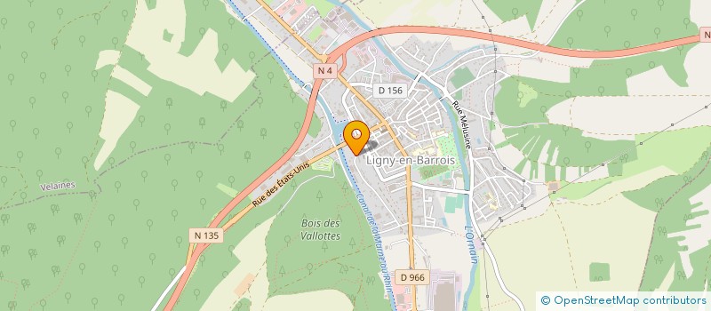 localisation de l'entreprise DUWOYE  LIGNY-EN-BARROIS