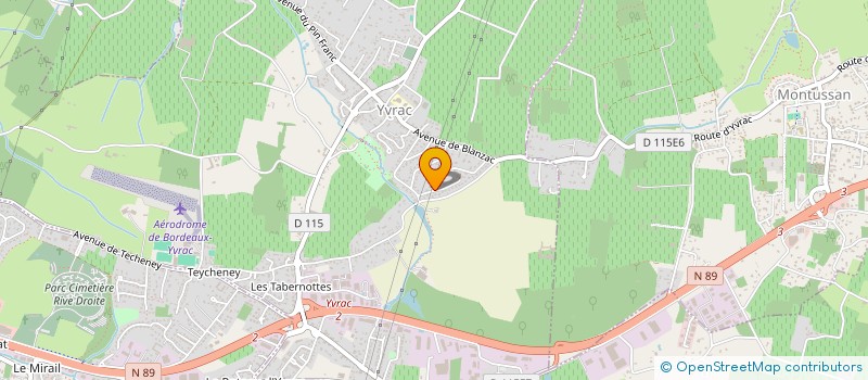 localisation de l'entreprise DUYANH  YVRAC