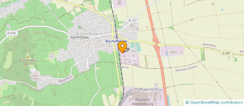 localisation de l'entreprise DUYNIE à BISCHOFFSHEIM