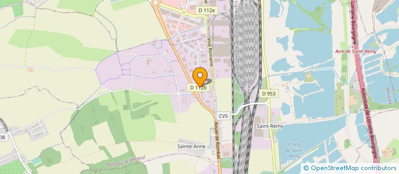 localisation de l'entreprise DV 2 à NORROY-LE-VENEUR