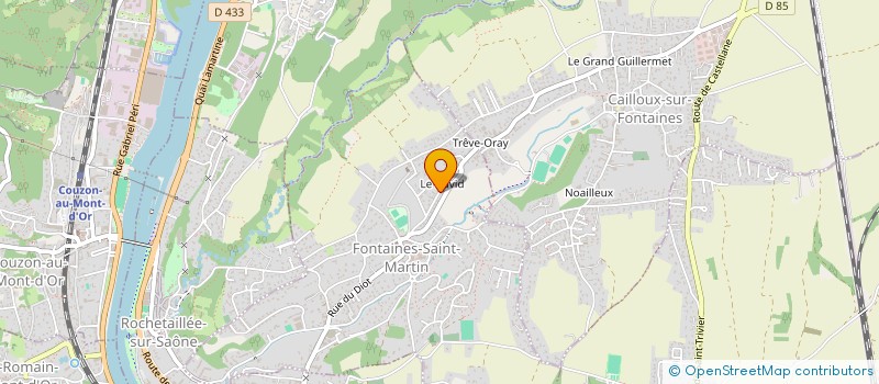 localisation de l'entreprise DV 4E  FONTAINES-SAINT-MARTIN