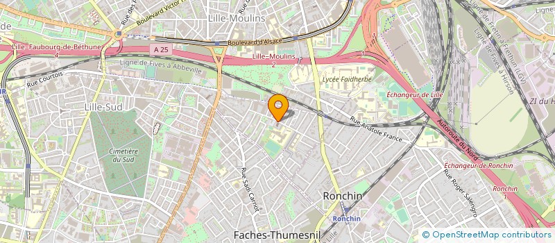 localisation de l'entreprise DV 59 à LILLE