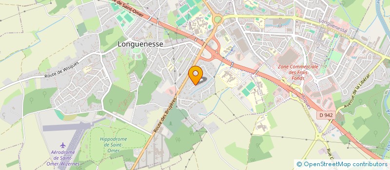 localisation de l'entreprise DV  LONGUENESSE