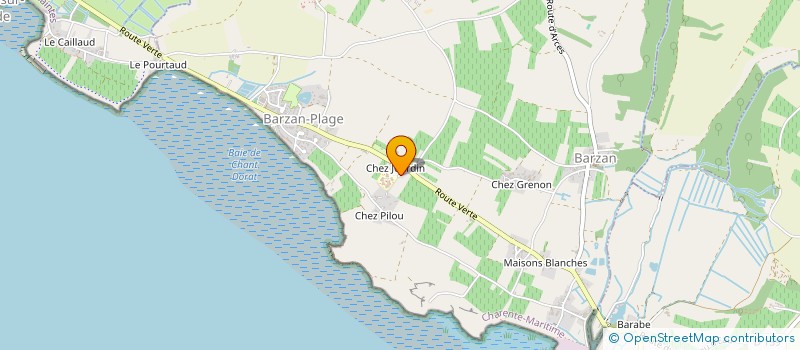 localisation de l'entreprise DV BARZAN SAS  MESCHERS-SUR-GIRONDE