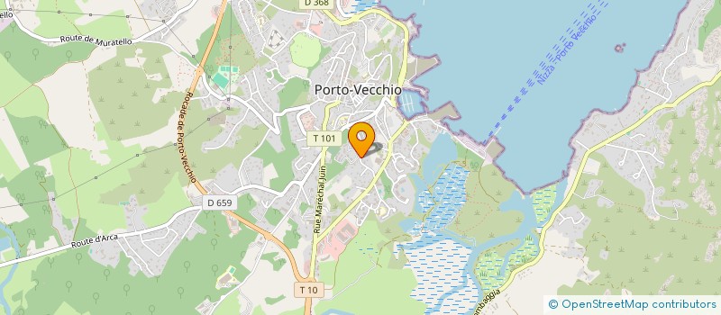 localisation de l'entreprise DV BOIS à PORTO-VECCHIO