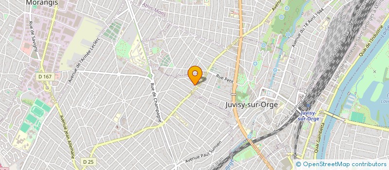 localisation de l'entreprise DV CONSULTING à SAVIGNY-SUR-ORGE