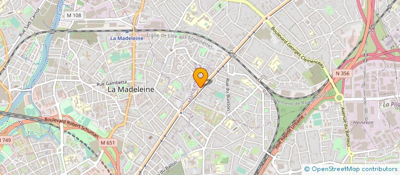localisation de l'entreprise DV CUISINE à LILLE