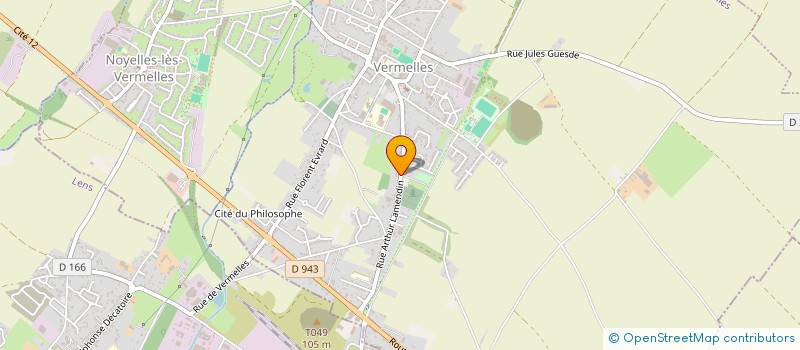 localisation de l'entreprise DV DISTRIBUTION  VERMELLES