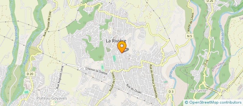 localisation de l'entreprise DV DISTRIBUTION  SAINT-LOUIS