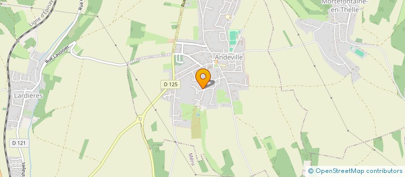 localisation de l'entreprise DV.DRIVING  ANDEVILLE