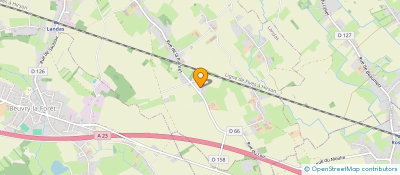 localisation de l'entreprise DV HAPPY GROUP  LANDAS