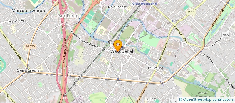 localisation de l'entreprise DV HOLDING à WASQUEHAL