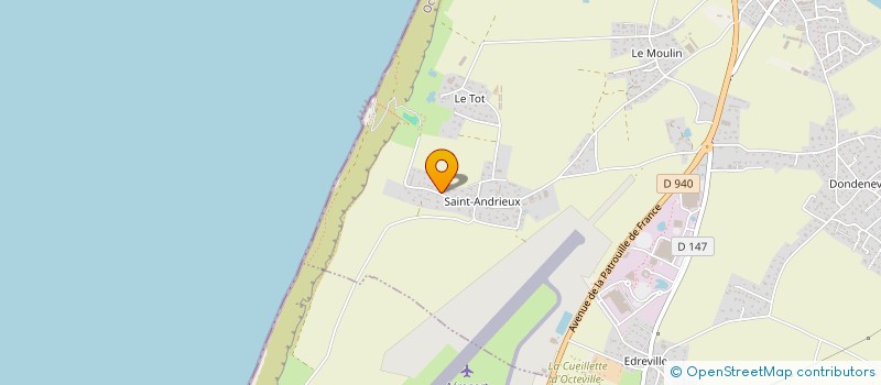 localisation de l'entreprise DV IMMO  OCTEVILLE-SUR-MER