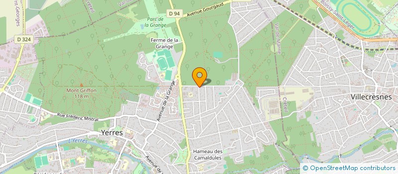 localisation de l'entreprise DV INGENIERIE à YERRES