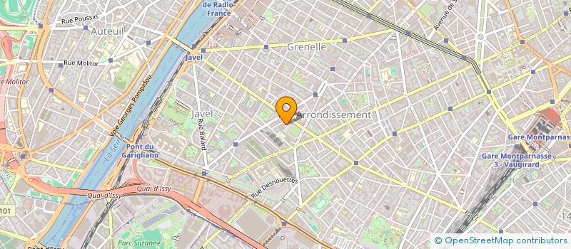 localisation de l'entreprise DV INTERNATIONAL  PARIS