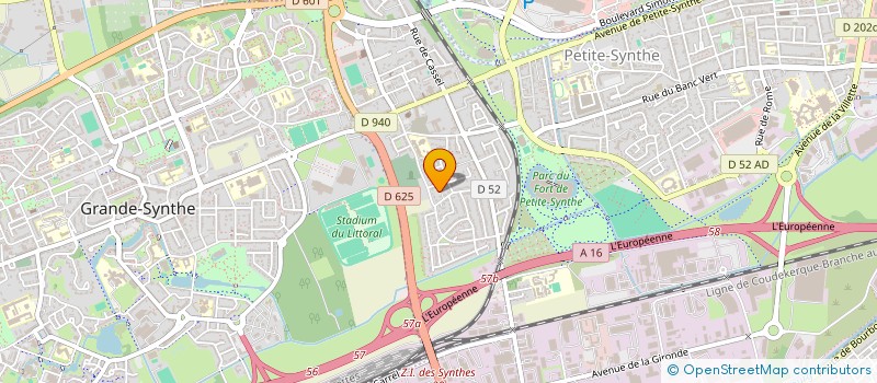 localisation de l'entreprise DV.LOCATION à DUNKERQUE