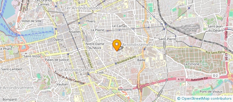 localisation de l'entreprise DV PHOTOGRAPHIE à MARSEILLE