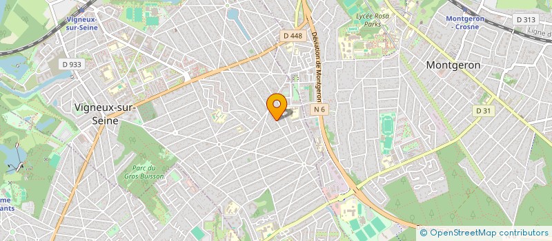 localisation de l'entreprise DV RENOV  VIGNEUX-SUR-SEINE