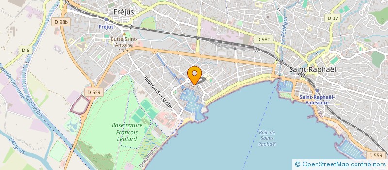 localisation de l'entreprise DV TALON à FREJUS