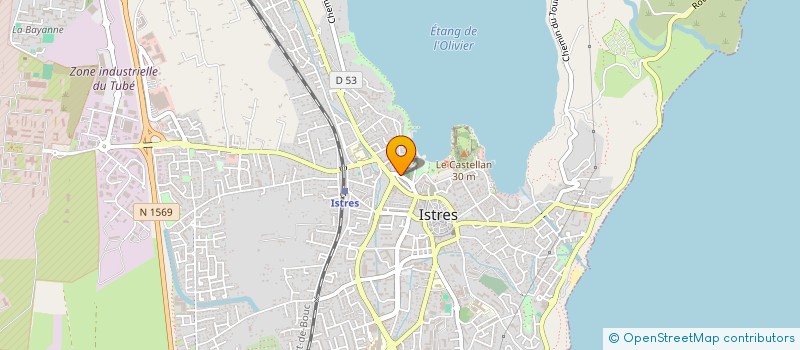 localisation de l'entreprise DV TANDEM  ISTRES