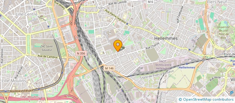 localisation de l'entreprise DV THANATO à LILLE