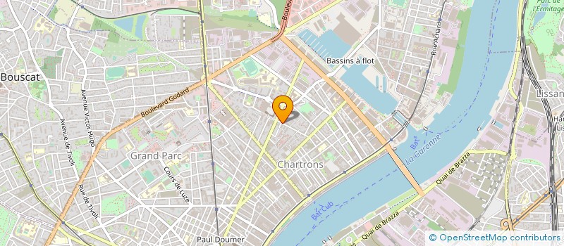 localisation de l'entreprise DV TRANS AUTO SERVICES à BORDEAUX