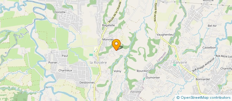 localisation de l'entreprise DV TRANSPORTS à LAMENTIN