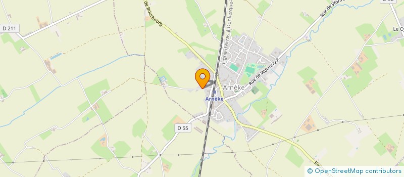 localisation de l'entreprise DV TRANSPORTS  ARNEKE