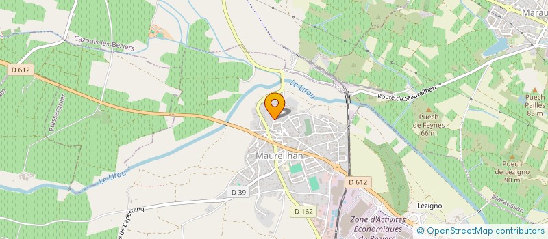 localisation de l'entreprise DV VS  MAUREILHAN