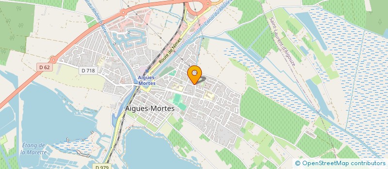 localisation de l'entreprise DVA LEARNING  AIGUES-MORTES