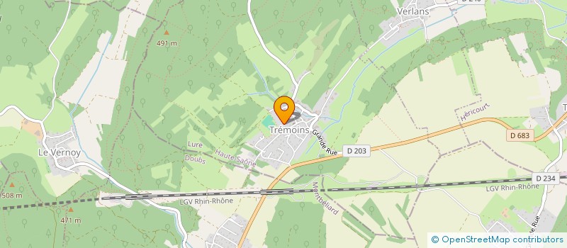 localisation de l'entreprise DVA SUPPORT  TREMOINS