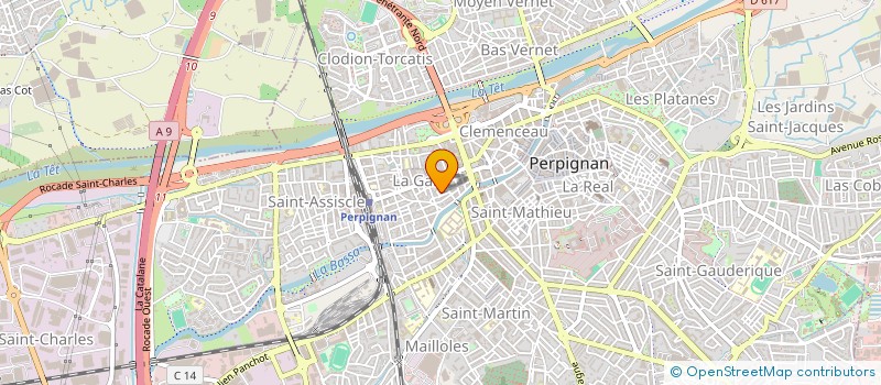 localisation de l'entreprise DVAP 31 à PERPIGNAN