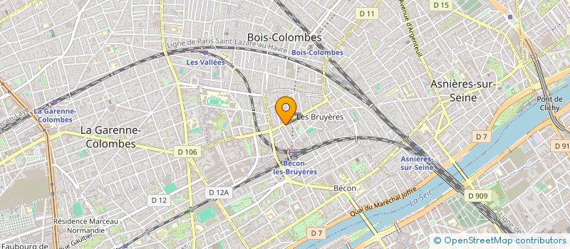 localisation de l'entreprise DVAR à NEUILLY-SUR-SEINE