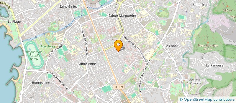 localisation de l'entreprise DVAR THORA à MARSEILLE