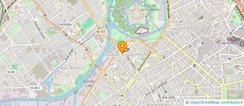 localisation de l'entreprise DVAV IMMO à LILLE