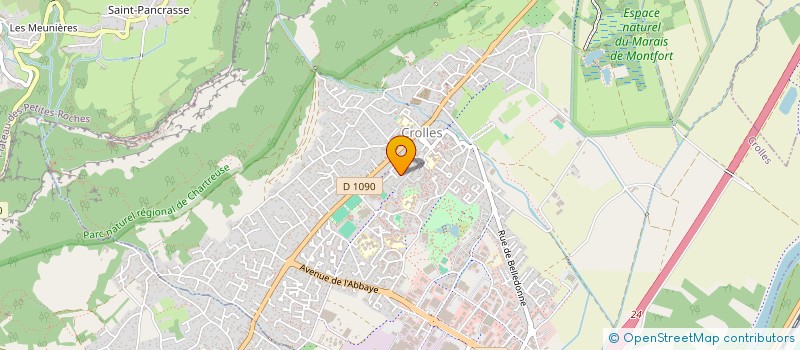 localisation de l'entreprise DVB  CROLLES