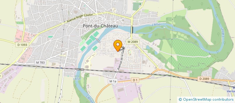 localisation de l'entreprise DVB SARL à PONT-DU-CHATEAU