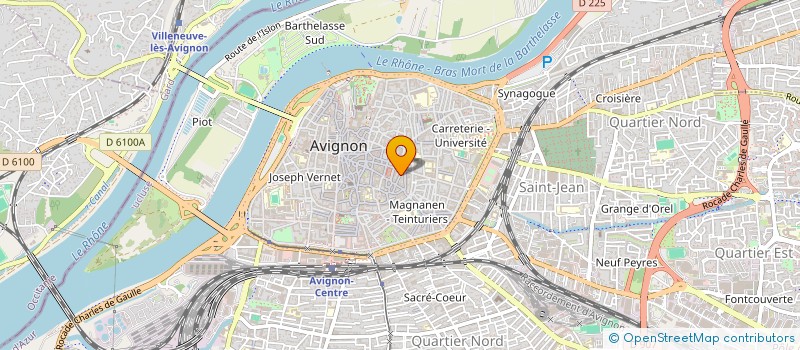 localisation de l'entreprise DVBH  AVIGNON