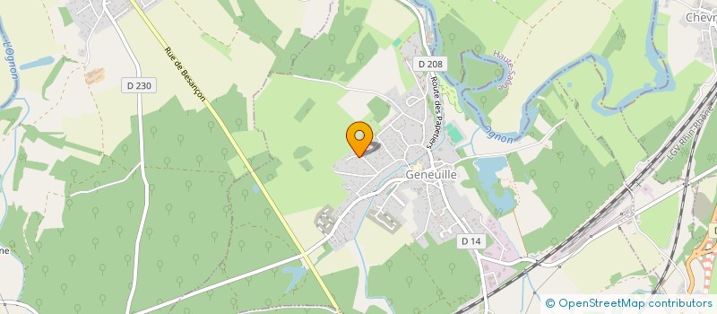 localisation de l'entreprise DVC APPART  DEVECEY