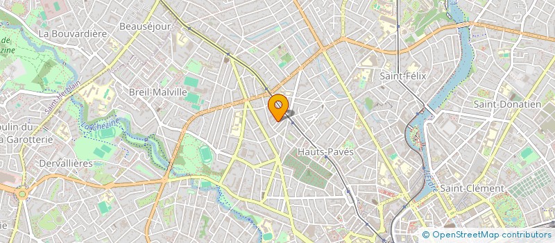 localisation de l'entreprise DVD  NANTES