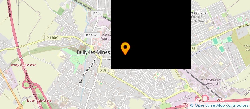 localisation de l'entreprise DVDM à BULLY-LES-MINES