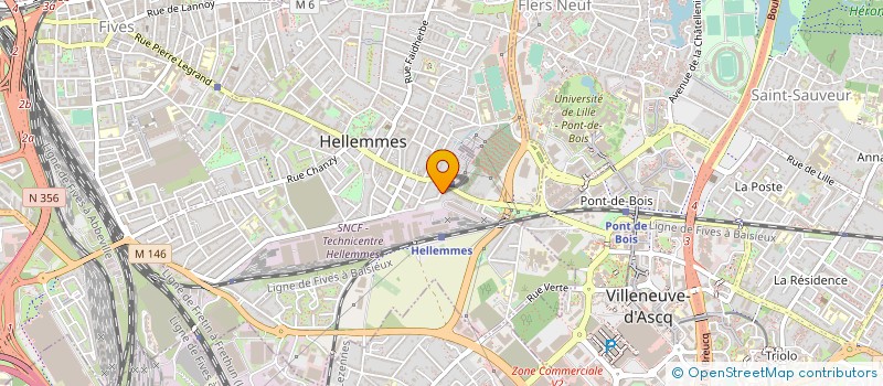 localisation de l'entreprise DVE PLOMBERIE à LILLE