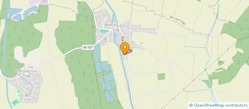 localisation de l'entreprise DVEL  REMILLY-SUR-TILLE