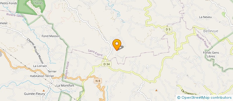 localisation de l'entreprise DVGR  SAINT-ESPRIT