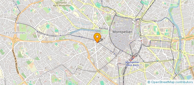 localisation de l'entreprise DVH IMPORT ET LE CHINA à MONTPELLIER