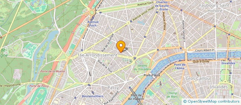 localisation de l'entreprise DVHA  PARIS