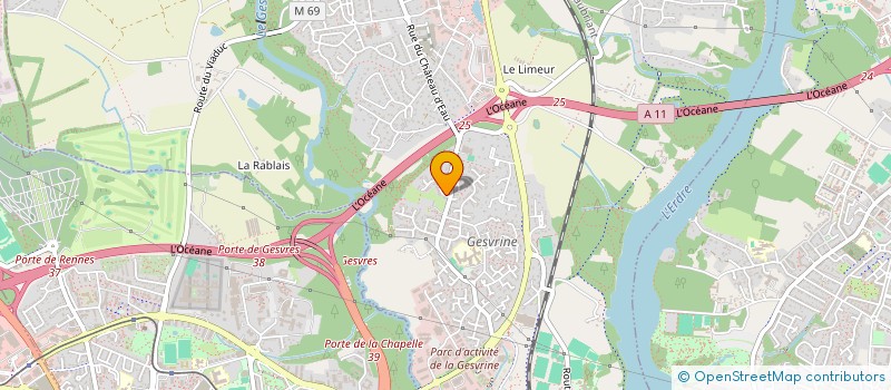 localisation de l'entreprise DVHOLD à LA CHAPELLE-SUR-ERDRE