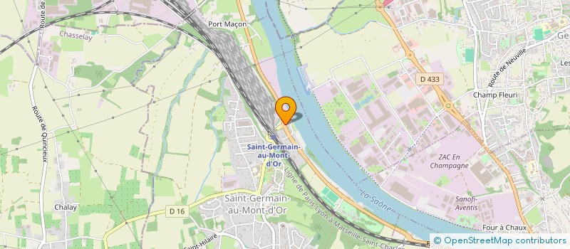 localisation de l'entreprise DVI-IMMO  SAINT-GERMAIN-AU-MONT-D'OR