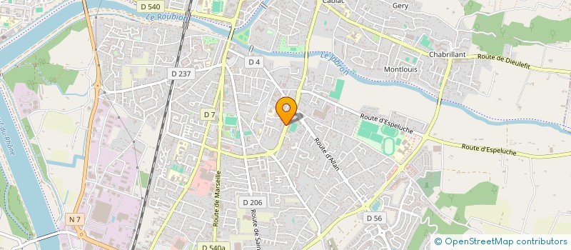 localisation de l'entreprise DVINATH HOLDING  MONTELIMAR