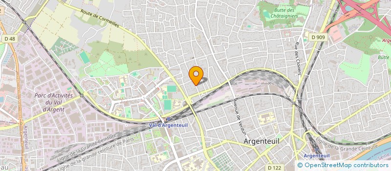 localisation de l'entreprise @DVISE YOU  ARGENTEUIL